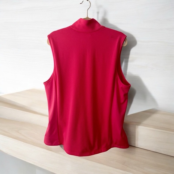 Pink Women’s Gym Shark Vest - Picture 3 of 4